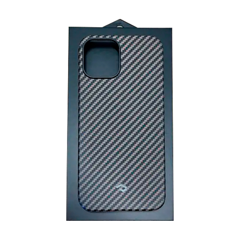 Cás teileafóin mhúnlú snáithín carbóin Cás teileafóin mhúnlú snáithín carbóin